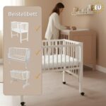 Totsy Baby Kinderwagenmatratze 90x50 cm – Atmungsaktiv & Pflegeleicht für Stubenwagen – Bild 4