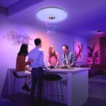 ACXIN 60W LED Deckenlampe mit Bluetooth Lautsprecher – Dimmbar, RGB Farbwechsel & App-Steuerung – Bild 9