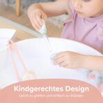 6er Set Sensorik-Tropfer für Kinder – Silikon Pipetten für Wasserspiele & MINT-Lernen – Bild 3