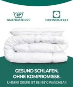 KNERST Kinderbettdecken-Set 100×135 cm mit Kissen 40×60 – Ganzjahresdecke für Babys & Kleinkinder – Bild 3