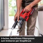Einhell Akku-Stielstaubsauger TE-SV 18 Li-FLX-Solo – Kabelloses Reinigen mit PXC Plattform – Bild 8