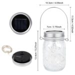 HOYIBO Solar Lichterkette 4er-Set mit 30 LEDs – IP65 Wasserdichte Gartenlaterne für Aussen – Bild 3