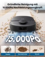 eufy HydroJet C28 Saugroboter mit Wischfunktion – 15.000Pa Saugkraft & 5-in-1 Station – Bild 5