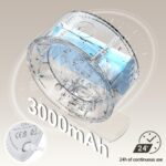 Giliwosy LED Wandleuchte Akku 2er Set – 360° Drehbar, 3 Farbtemperaturen, Dimmbar – Bild 4