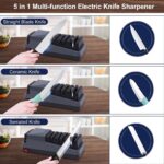 HechoVinen Elektrischer Messerschärfer 48W – 3-Stufen-System für Messer & Scheren – Bild 5