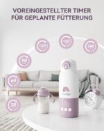 Comfyer BW01 Tragbarer Flaschenwärmer – 2-Minuten-Aufheizung, kabellos für unterwegs – Bild 6
