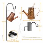 2er Set Solar-Giesskanne mit LED-Lichterkette – IP65 Gartendeko für Aussen – Bild 7