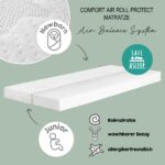 roba Babybett Little Stars 70x140 cm – Umbaubares Kinderbett mit Komplettausstattung – Bild 8