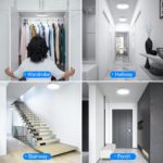 Peasur LED Deckenleuchte 18cm mit Bewegungsmelder – Batteriebetrieben für innen & aussen – Bild 7