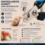 PetPäl Krallenschere für Hunde & Katzen – Profi-Qualität mit Sicherheits-Abstandshalter – Bild 3
