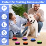 vsshe Haustier-Trainings-Buzzer mit Aufnahmefunktion – 6er Set für Hund & Katze – Bild 4