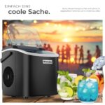 tectake® Eiswürfelmaschine Ice Maker – 12 kg Eis/24h mit 2 Grössen & Selbstreinigung – Bild 8