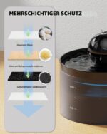 GOOSTOO Katzenbrunnen Filter Set – 6 Kohle- & 6 Schwammfilter für sauberes Trinkwasser – Bild 2