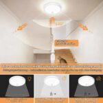 Swoieltr Akku-Deckenleuchte mit Bewegungsmelder & Magnet – Kabellos, dimmbar, 2er-Set – Bild 4