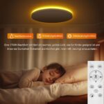 ToyGlee 36W LED Deckenleuchte Ø30cm Dimmbar – Smart RGBIC mit Alexa & Google Assistant – Bild 6