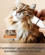 oneisall 3 in 1 Katzenschermaschine – Leise Profi-Haarschneidemaschine für Katzen & Hunde – Bild 7