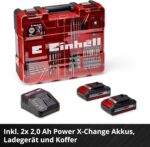 Einhell TE-CD 18/2 Li-i Akku-Schlagbohrschrauber – 44 Nm mit 2 Akkus & 64er Zubehör-Set – Bild 7