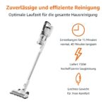 Amazon Basics Akku-Staubsauger 2-in-1 mit DC-Motor 150 W – Kabellos für Böden & Polster – Bild 5
