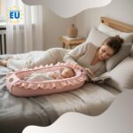 Babynestchen 90x50 cm Baumwolle – Schmutziges Rosa Kokon für Neugeborene – Bild 6