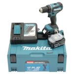 Makita DDF485RFJ Akku-Bohrschrauber 18V – Kompakt & kraftvoll mit 2 Akkus & Ladegerät