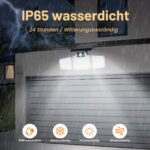 GRIFEMA Solar Strahler mit Bewegungsmelder – 280 LEDs, IP65 wasserdicht für Außen – Bild 4