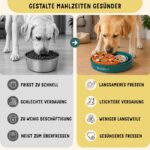 PawsOnly Intelligenz-Puzzle Futternapf – 3-lagiger Antischlingnapf mit Gehirntraining für Hunde – Bild 4