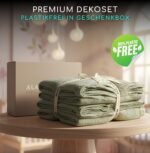 ALAVYA HOME® Hausbett Himmel Deko Set 3-tlg – Bio-Musselin Baumwolle, 125x350cm – Bild 5
