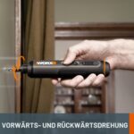 WORX WX240 Mini-Elektroschrauber 3,6 V mit 5 Nm – Kompakt & kabellos für Montage – Bild 4