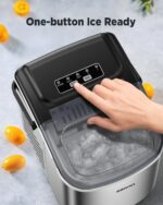 Silonn Eiswürfelmaschine – 9 Würfel in 6 Min., 12 kg/24h, 2 Grössen, tragbar – Bild 4