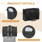 Petsfit Flugtasche Hund 55x40x23 cm – Transportbox für Hunde & Katzen bis 13 kg – Bild 7