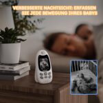 BOIFUN Babyphone mit Kamera 720P – WLAN-frei, Nachtsicht & Zwei-Wege-Audio – Bild 5
