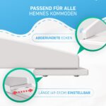 FLIPLINE Wickelaufsatz für Hemnes Kommode 85x75x13cm – Doppel-Befestigung & kippsicher – Bild 3