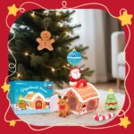 hahaland Weihnachts-Plüschhaus 7-teilig – Weiches Spielzeug für Babys ab 6 Monaten – Bild 9