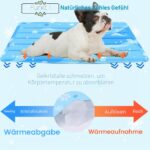Aisuowa Kühlmatte für Hunde & Katzen – Selbstkühlend, Kratzfest & Ungiftiges Gel – Bild 2