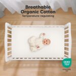 KeaBabies Spannbettlaken 70x140 2er-Pack Woodland – Bio-Baumwolle für Babybetten – Bild 3