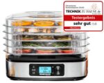 ROMMELSBACHER DA 350 Dörrautomat – 5 Etagen, 0,42 m² Fläche, 35–75 °C für Obst & Gemüse – Bild 3