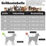 Funfox Anti-Zug Hundegeschirr Grösse L – No-Pull Brustgeschirr mit Reflektoren für mittlere bis grosse Hunde – Bild 2