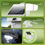 Philips 3600LM Solar-Flutlicht mit Bewegungsmelder & 5m Kabel – Intelligente Aussenbeleuchtung für Garten & Hof – Bild 2