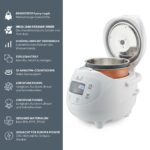 Yum Asia Panda Mini-Reiskocher 3,5 Tassen mit Ninja-Keramik & Fuzzy Logic – Bild 7