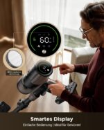Proscenic P20 Akku Staubsauger mit Wischfunktion – 70 kPa Saugkraft für Teppich & Tierhaare – Bild 8