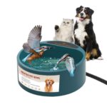 Enjoying Beheizter Wassernapf 2.2 L – Frostfreies Trinkwasser für Haustiere im Winter