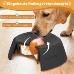 Yipetor Schleckball Hundenapf für Flüssigfutter – Intelligentes Slow-Feeder Spielzeug für alle Rassen – Bild 2