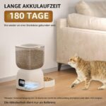 PUPPY KITTY Futterautomat & Katzenbrunnen Combo – 3L + 2L mit 180 Tagen Batterie – Bild 3