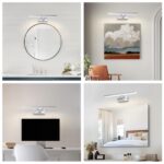Laittiin LED Spiegelleuchte 30 cm – Badezimmerlampe IP44 Neutralweiss 4000K Chrom – Bild 7