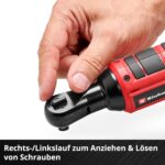 Einhell Akku-Ratschenschrauber TE-RW 18/60 Li-Solo – 60 Nm Drehmoment für Fahrzeugarbeiten – Bild 8
