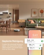Vexilar W8 Saugroboter mit Wischfunktion – 5000Pa Saugkraft & 130 Min Laufzeit – Bild 9