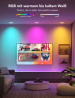 Govee RGBWW LED-Einbaustrahler 4er Set, 850lm, 2700K-6500K – Smart Deckenspots mit Matter & Alexa – Bild 2