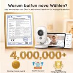 boifun nova Babyphone mit Kamera 5" 1080P – WLAN-frei mit Nachtsicht & 20h Akku – Bild 10