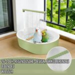 Automatische Vogeldusche mit Wasserfall – Vogelbad für Wellensittiche & Unzertrennliche – Bild 6