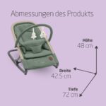 Maxi-Cosi Kori 2-in-1-Babywippe – Wippmodus & Ruhemodus für Neugeborene bis 2 Jahre – Bild 3